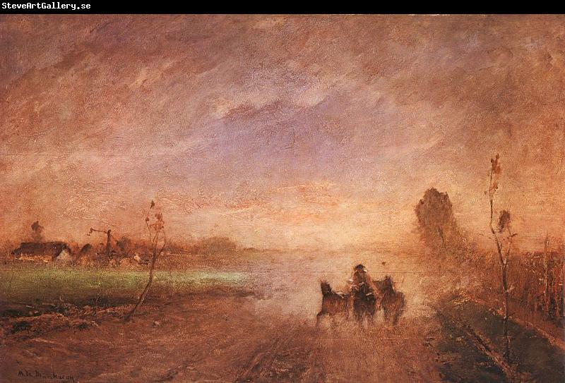 Mihaly Munkacsy Dusty Road I